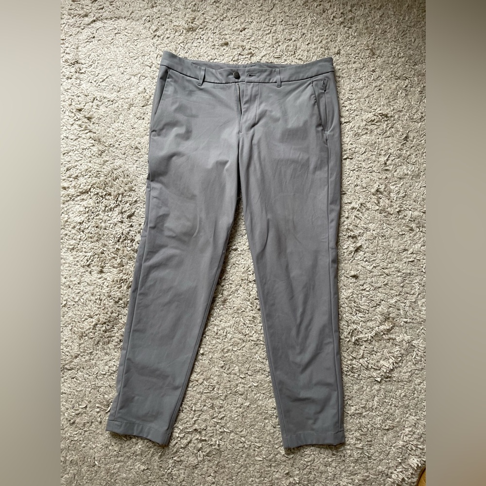 Lululemon ABC Commission Pants, 34x32, Grey